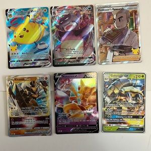 50+ cards and the ones pictured are included